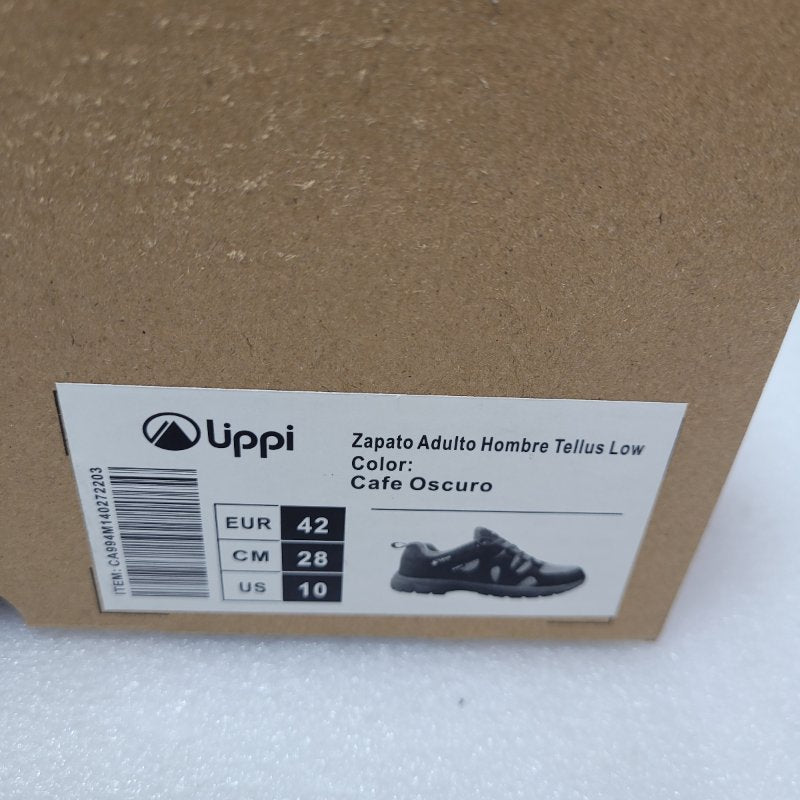 Zapato Lippi Tellus Low Cafe Eur 42 Masculino