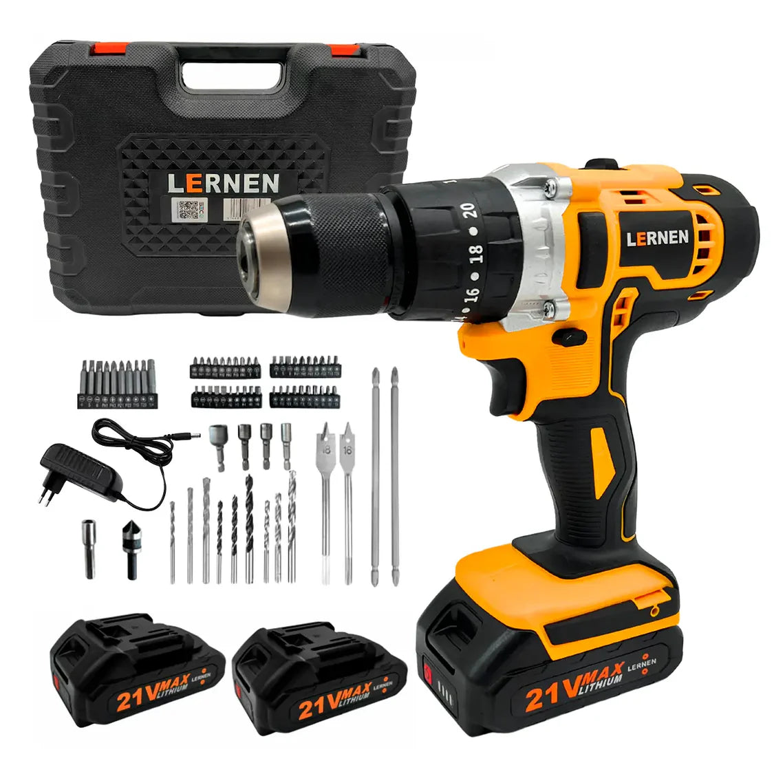 Taladro Percutor Inalambrico 21v Lernen Tp Pro Rs 912 Doble Velocidad