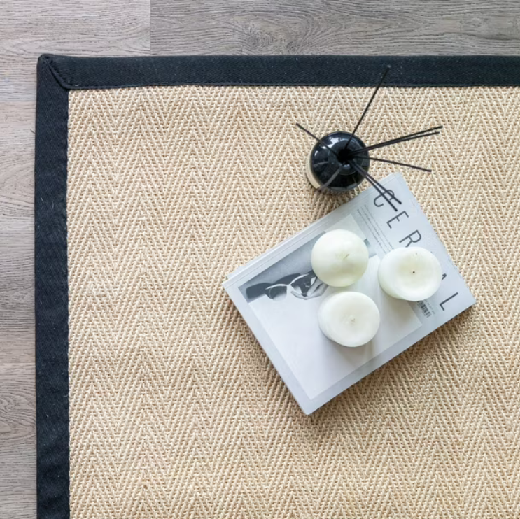 Alfombra Sisal 250x350 cm Tribus del Mundo Guinea Beige