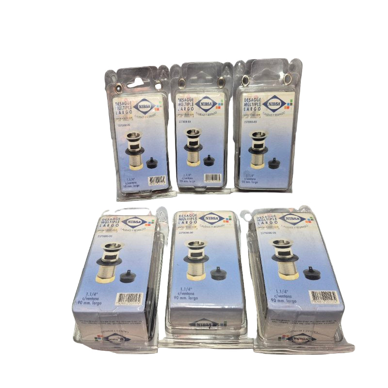 Pack Desague Multiple Nibsa Largo 1. 1/4 X90 Largo