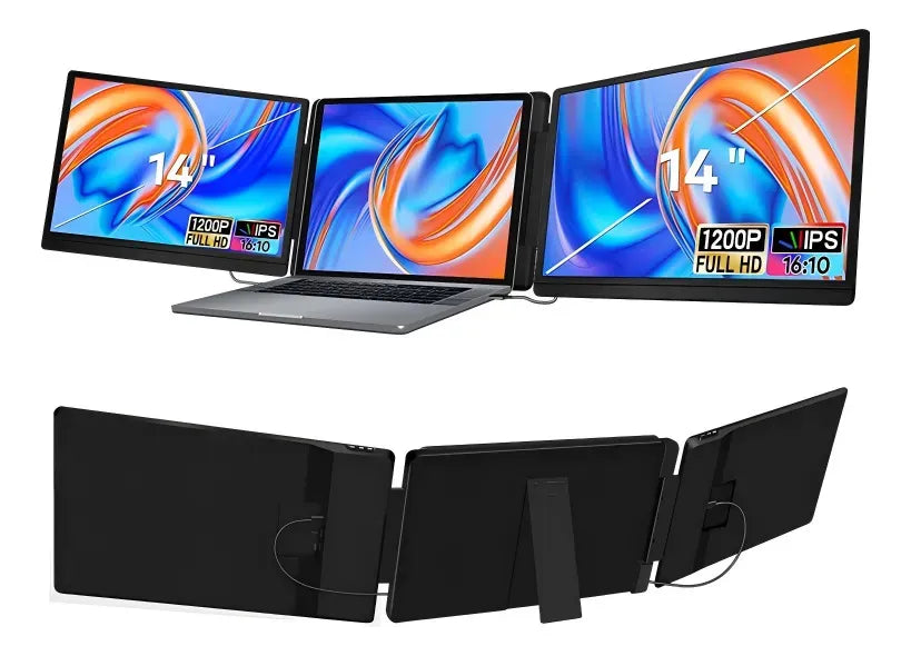 Extensor de Pantalla Triple para Laptop 14 Pulgadas Genérico S3