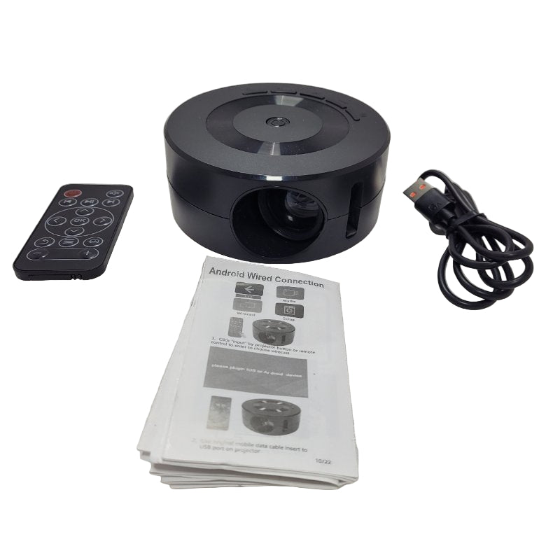 Mini Led Projector Mini Time To Enjoy Negro