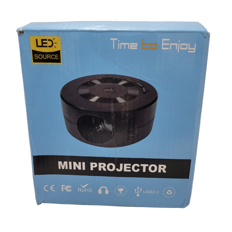Mini Led Projector Mini Time To Enjoy Negro