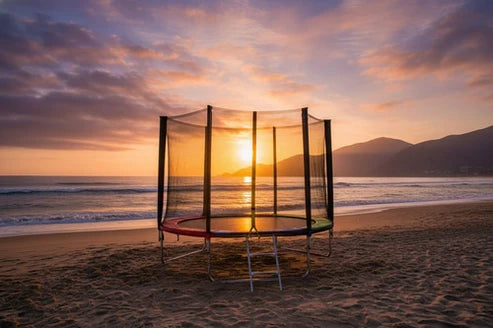 Cama Elástica Para Niños 10 pies 3.05 mt con Escalera Norplat