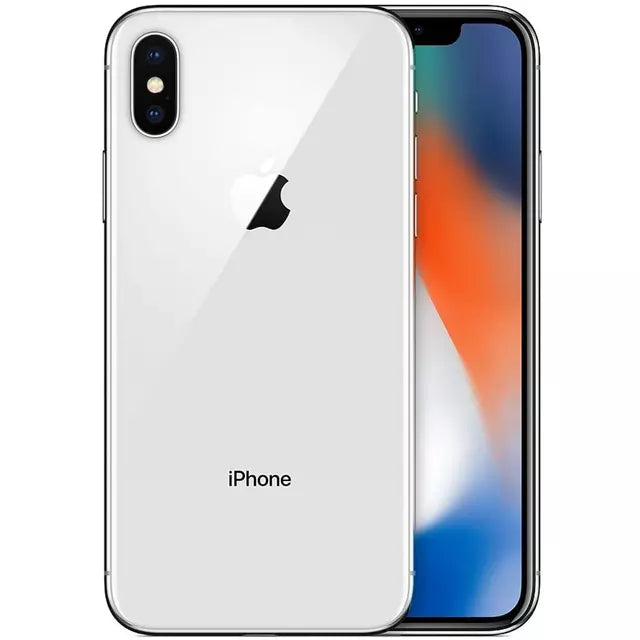 Celular Apple iPhone X MQA92LL/A 256GB, Silver (Reacondicionado)
