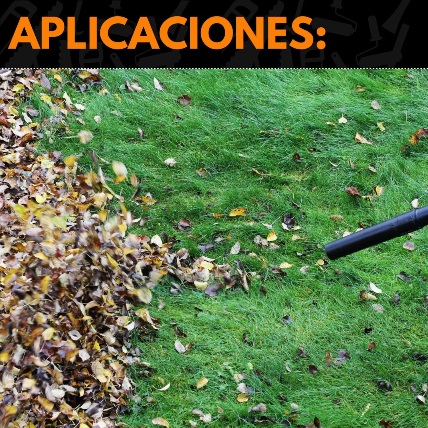 Sopladora Aspiradora Inalámbrica + 2 Baterías Lernen Sop140 Negro