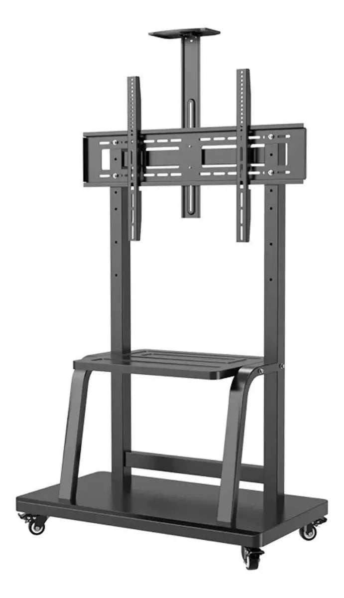 Soporte para TV con Ruedas de 32 a 70 Pulgadas, Base Pedestal , Negro