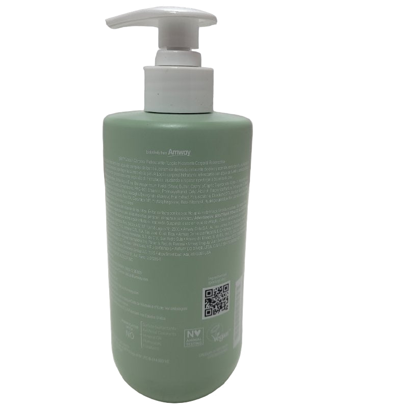 Loción Corporal Refrescante Amway Hidrata Instantáneamente La Piel Seca 400ml