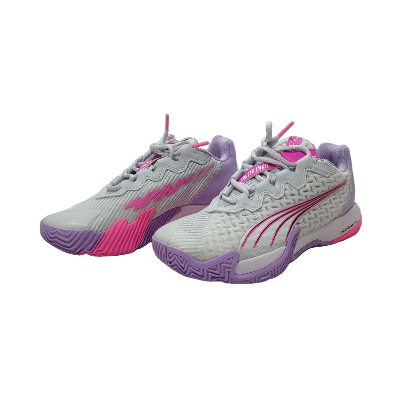 Zapatillas Nova Elite Puma Silver Mist-Blanco-Vivid Violet 37.5 Femenino