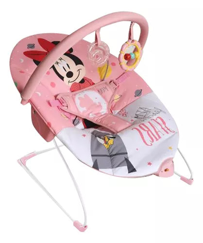 Mecedora Bouncer Disney Baby Minnie Rosa