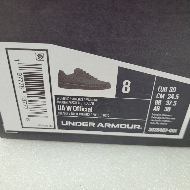 Zapatillas Mujer Under Armour Ua W Official Negro 39