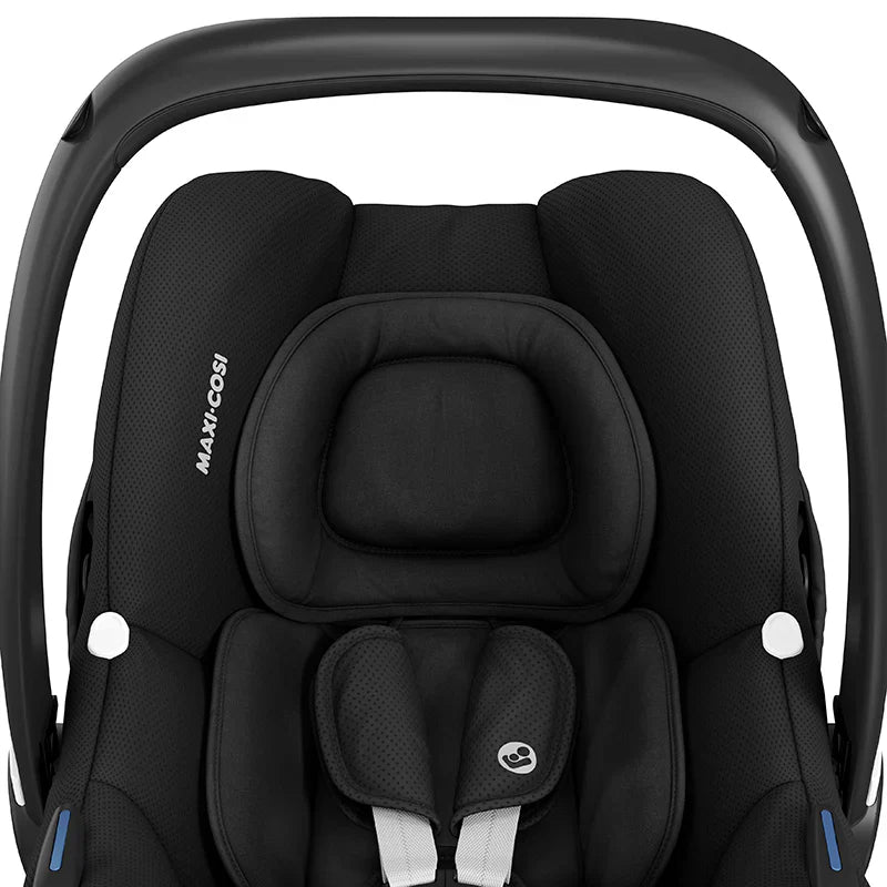 Silla de auto Cabriofix + FamilyFix S Negro Maxi Cosi, Negro