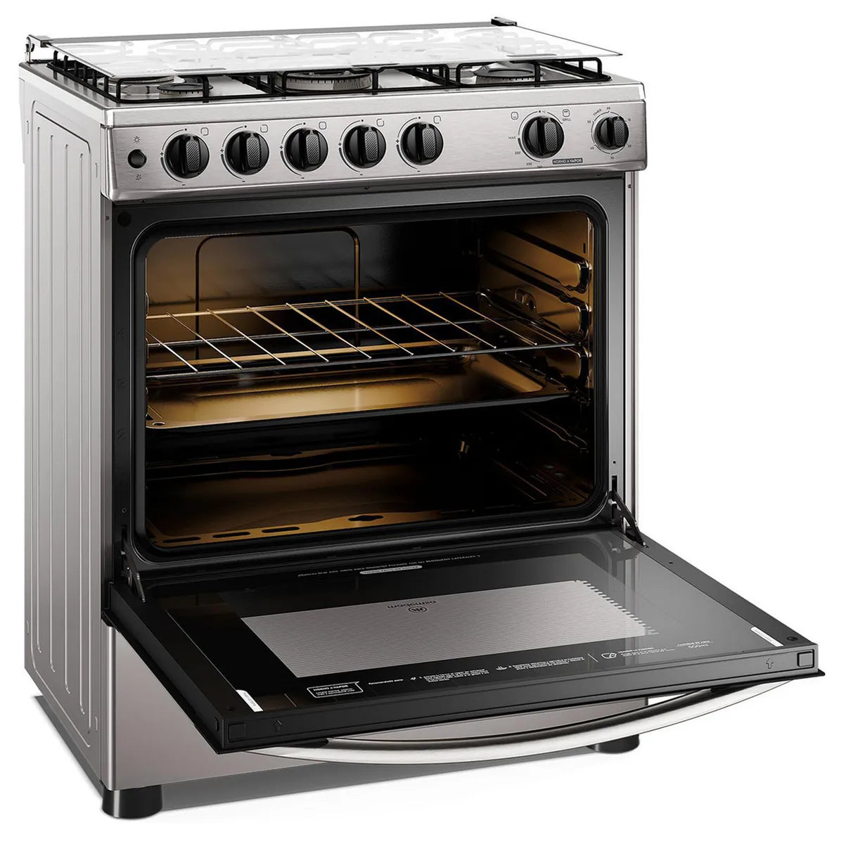 Cocina a Gas 5 Quemadores Madema FM5SSC Inox