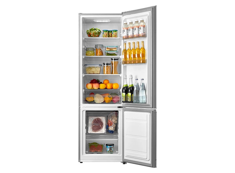 Refrigerador Congelador Dos Puertas Midea Mdrb369fge50 Sistema Deshielo Manual Silver 259 Lts