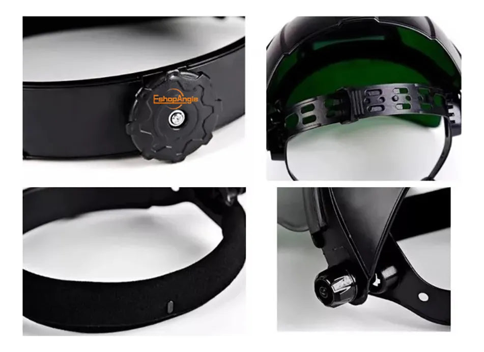 Mascara Soldar Fotosensible+ Guantes Generico Negro