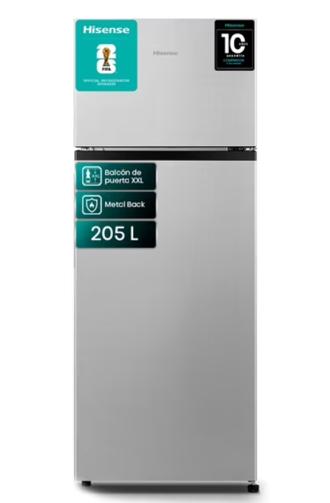 Refrigerador Hisense RD-27DR Gris 205 Litros