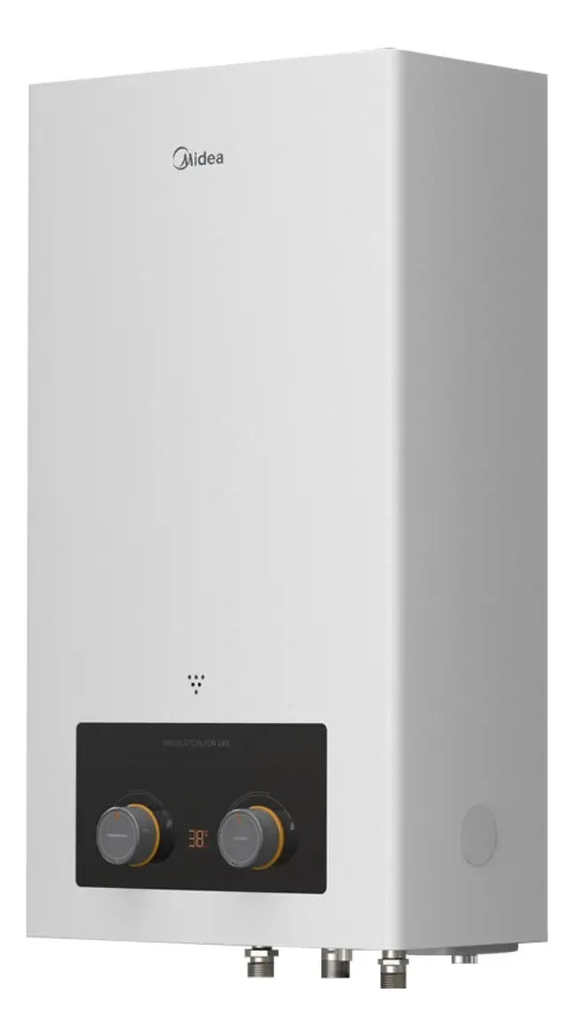 Calefont Midea MGWH10-20MDNCLW-GL 10 Litros Gas Licuado