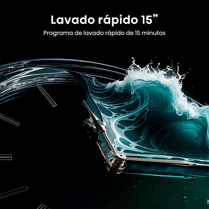 Lavadora Automática Hisense WT1D1030UT Gris 10 kg