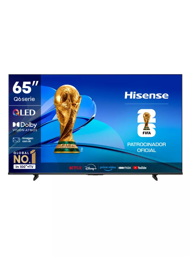 Smart TV Hisense 65Q6QV QLED 65 Pulgadas 4K UHD