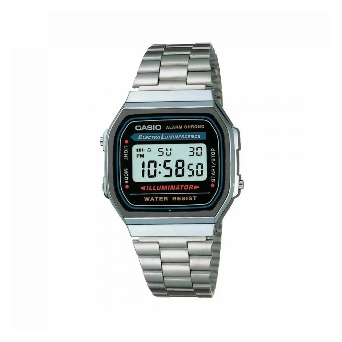 Reloj Casio Vintage A168WA-1 Silver