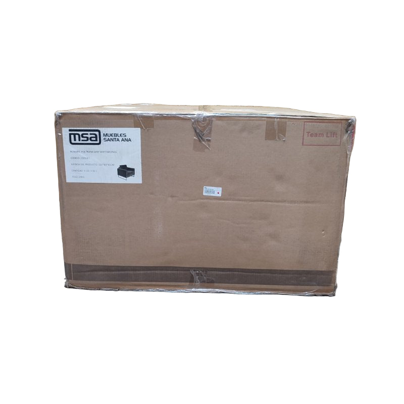 Poltrona Muebles Santa Ana Wayfair Drag Grey
