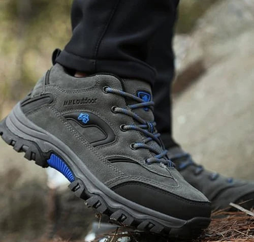 Zapatilla De Montaña Jx Mhl Outdoor Antideslizante Gray 43 Masculino