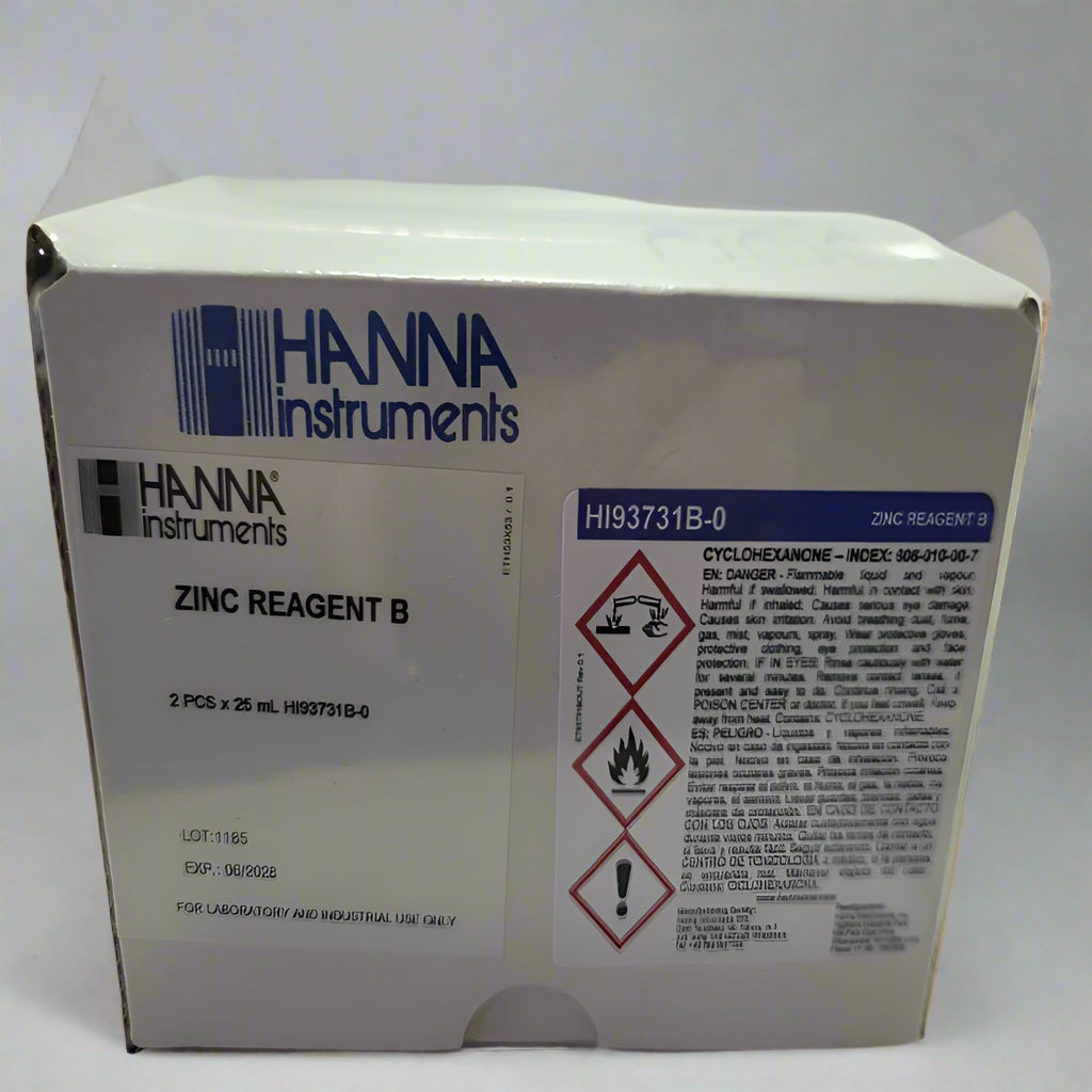 Reactivos Hanna Instuments Para Zinc HI93731 100 test