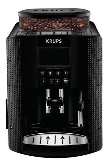 Cafetera Automática Krups Essential Espresso EA8100, Negro