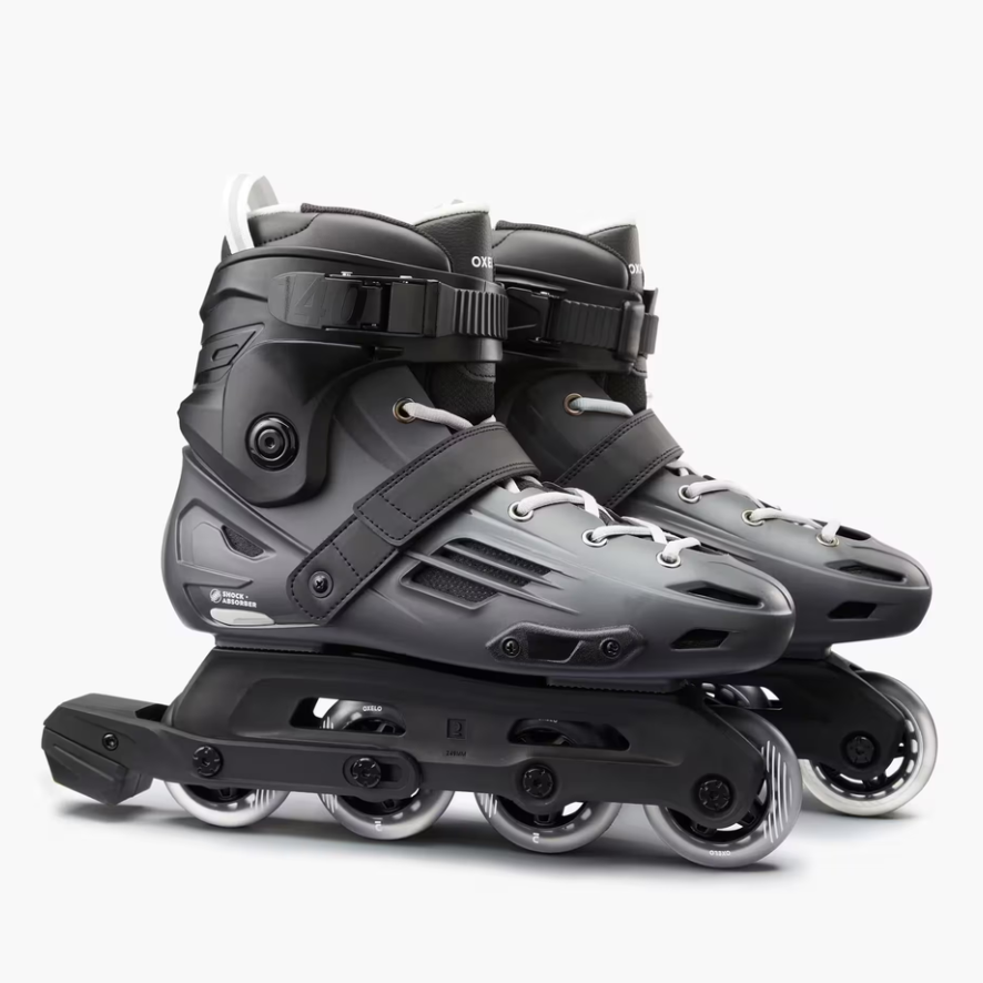 Patines en Línea Adulto Oxelo 8735491/ MF140 Negro 41-42