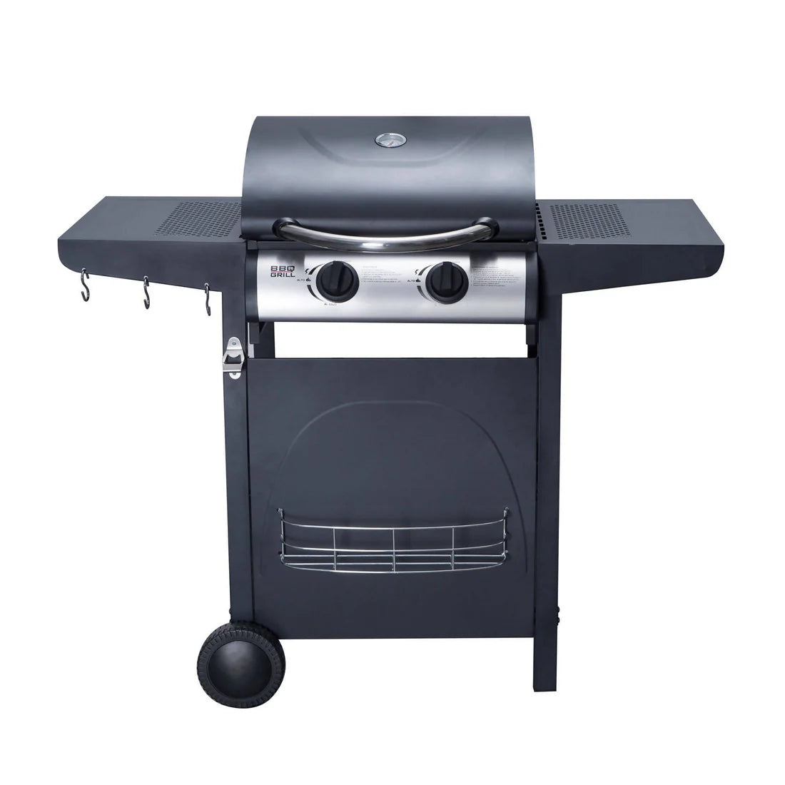 Parrilla 2 Quemadores Bbq Grill Bbq201gcpro Houston Negro