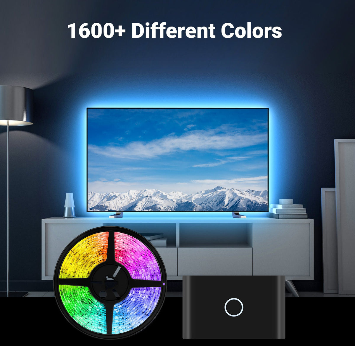 Tira LED HDMI 3 Lite para Pantalla 55-65 con Retroiluminación RGBIC