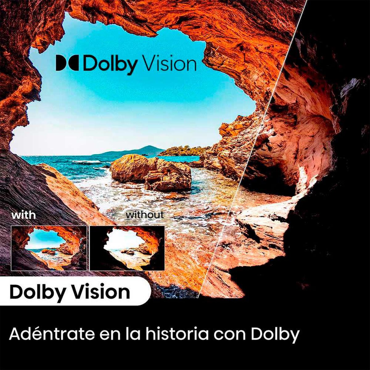 Smart TV UHD 4K Hisense 58A6N 58 pulgadas