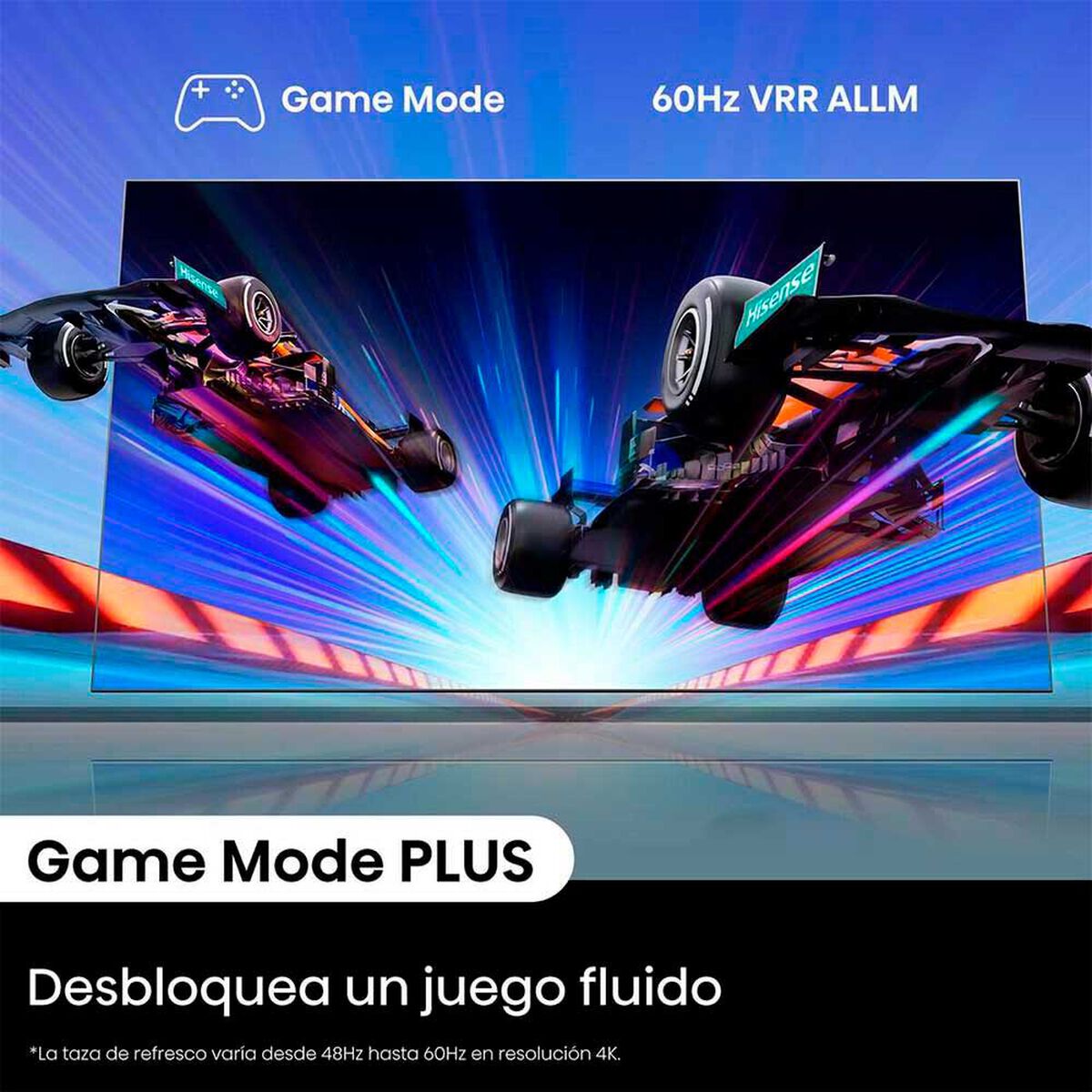 Smart TV UHD 4K Hisense 58A6N 58 pulgadas