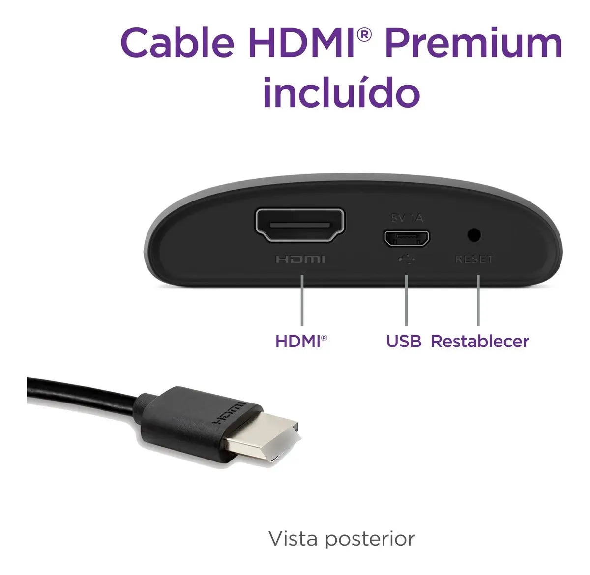 Reproductor de Streaming Roku Express HD 8950
