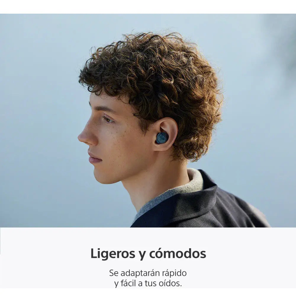 Audífonos Bluetooth con Noise Canceling Sony WF-C710N 8.5H+21.5H