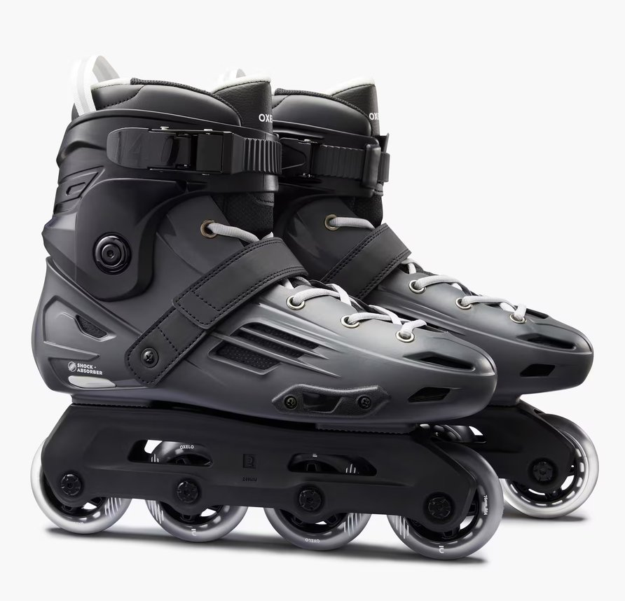 Patines en Línea Adulto Oxelo 8735491/ MF140 Negro 41-42