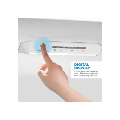 Refrigerador Midea MDRB380FGE50 262 Litros, Plateado