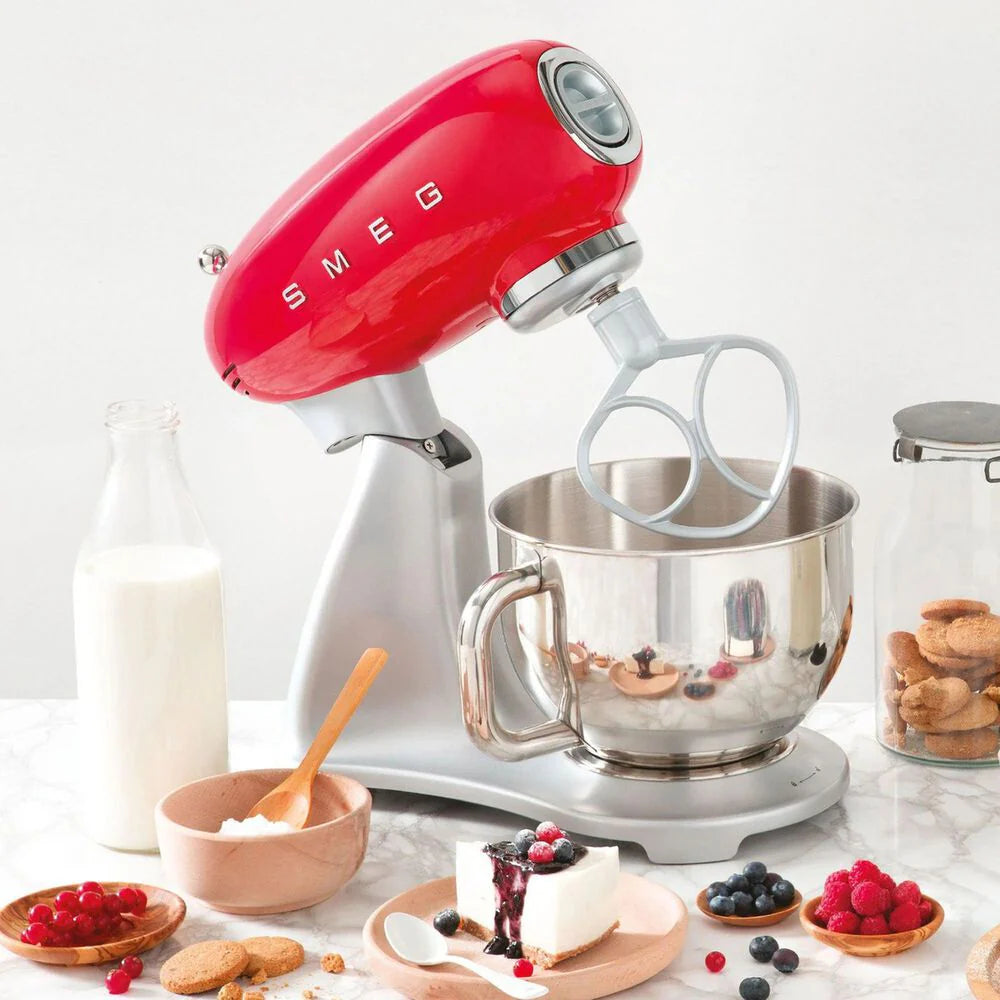 Batidora Stand Mixer Smeg SMF02RDEU 4.8 Litros Rojo