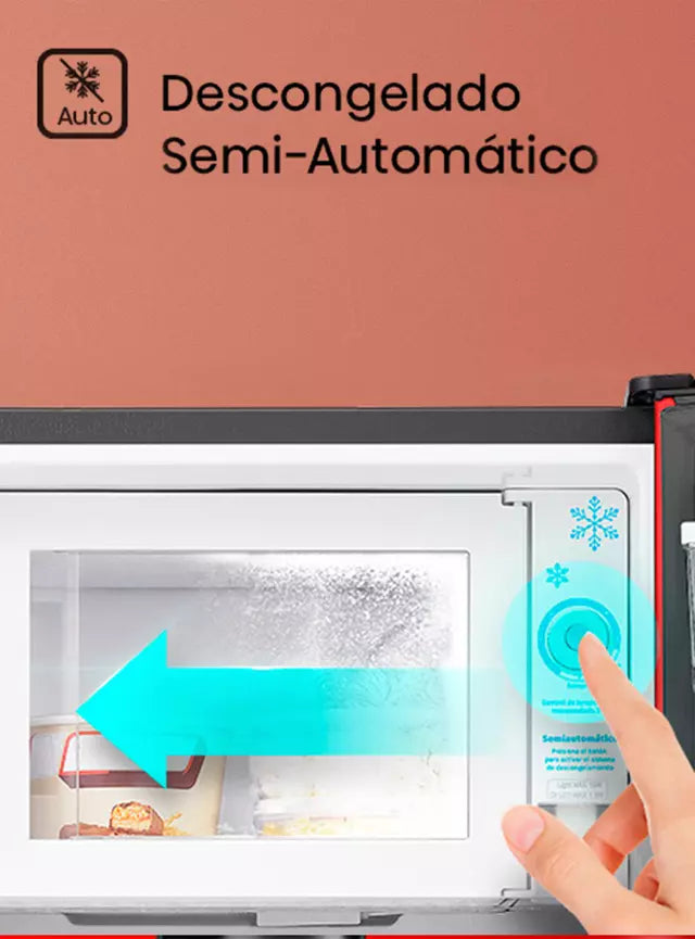 Refrigerador Hisense HRO179RD Rojo 177 Litros, 49x123x50 cm