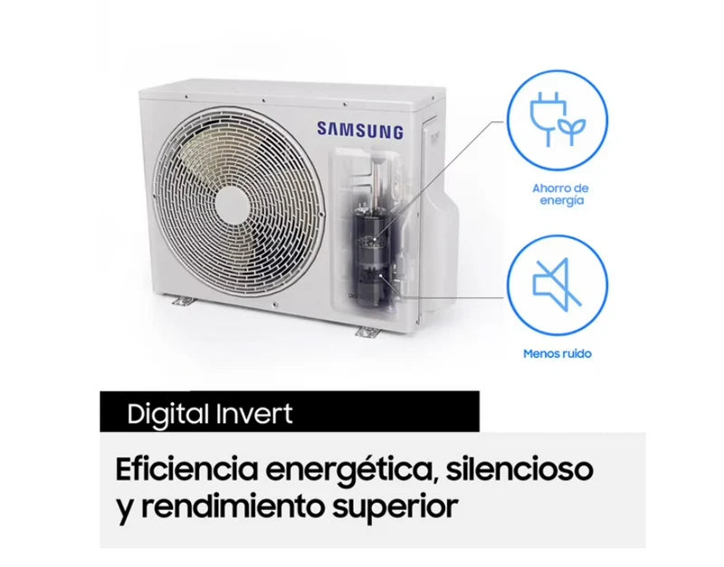 Aire Acondicionado Split Inverter Samsung 18.000 BTU Frío/Calor AR40F18C0AM/ZS
