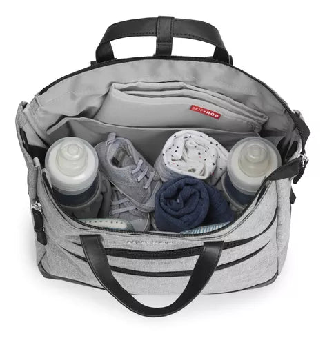 Mochila Skip Hop Trio Convertible Sg04720 Gris Unisex