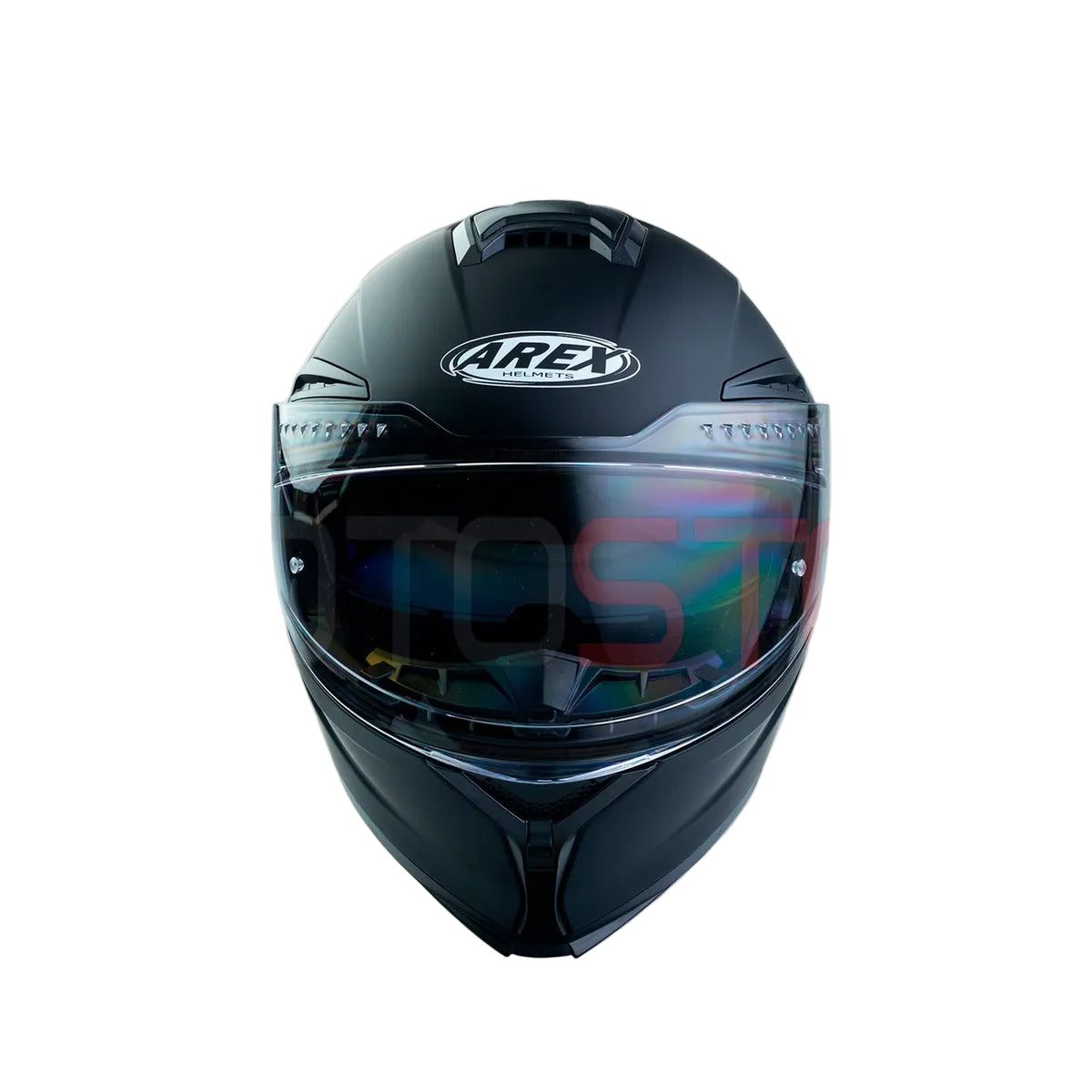 Casco Abatible Arex Helmets Mr-903 Negro Mate