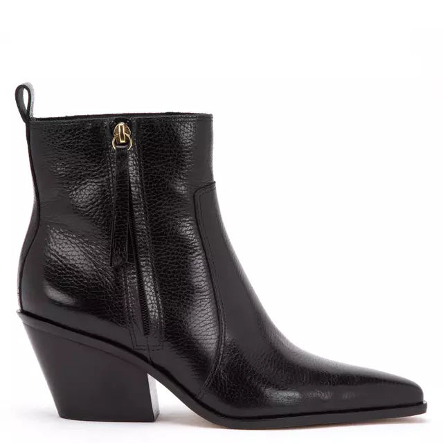 Botines Con Taco Garcel Beve270 Floater Beverly Negro 39 Femenino
