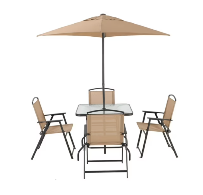 Set de Terraza Mainstays 6 Piezas Beige