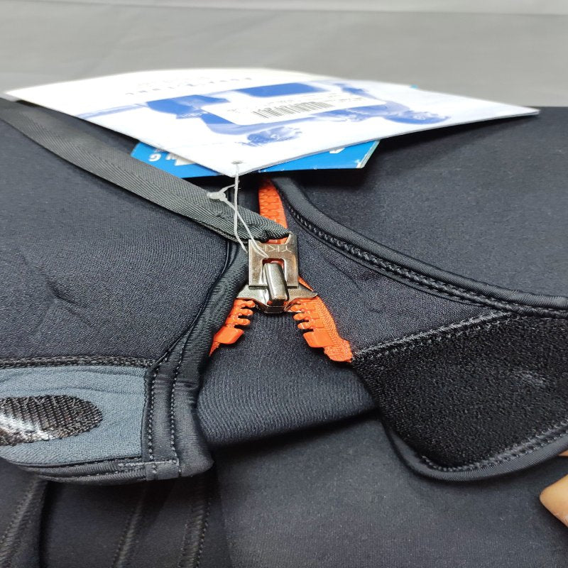 Traje De Buceo Aqua Lung Dive Mono 7mm Jumpsuit - Su262m Negro/Naranjo M (38) Femenino