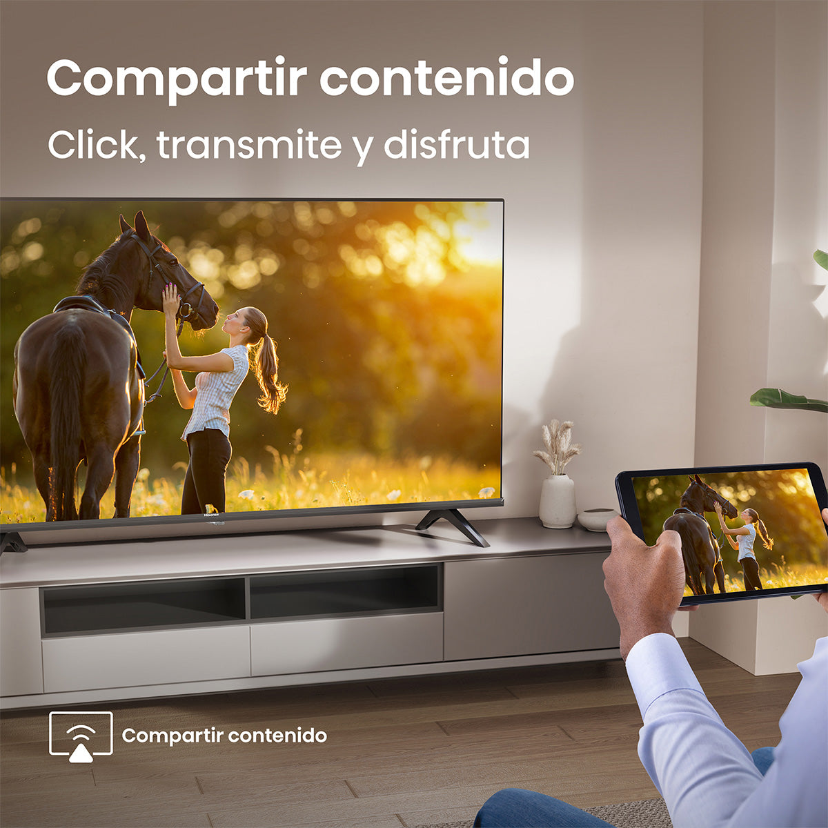 Smart TV QLED Hisense 40Q4SV 40 pulgadas