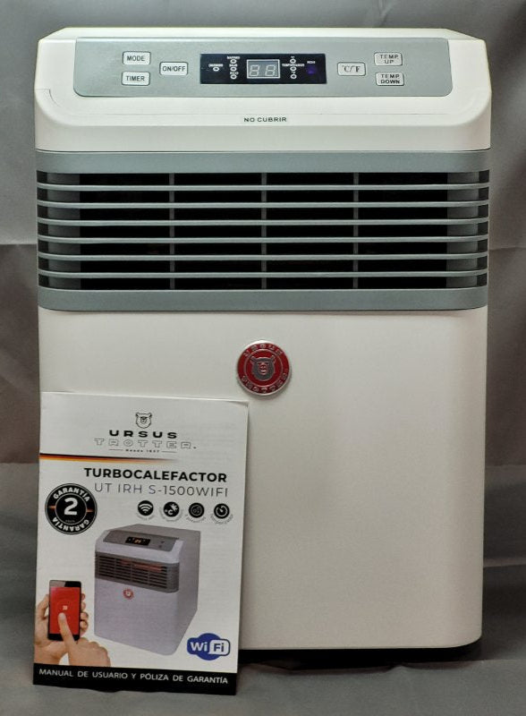 Calefactor Infrarrojo Ursus Trotter Ut Irh S-1500 Wifi Blanco