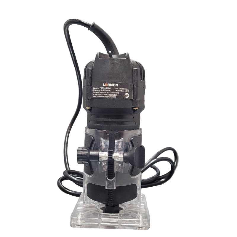 Kit Fresadora De Mano Router Tupi Lernen 6-6.35mm 50hz