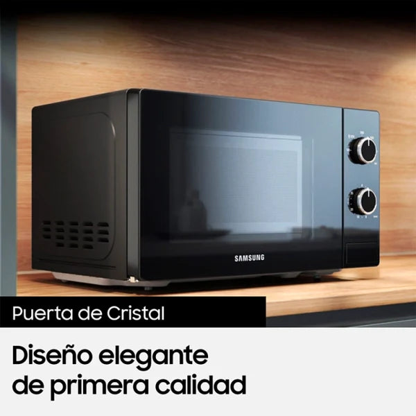 Microondas Samsung MS20A3010AL 20 Litros Negro