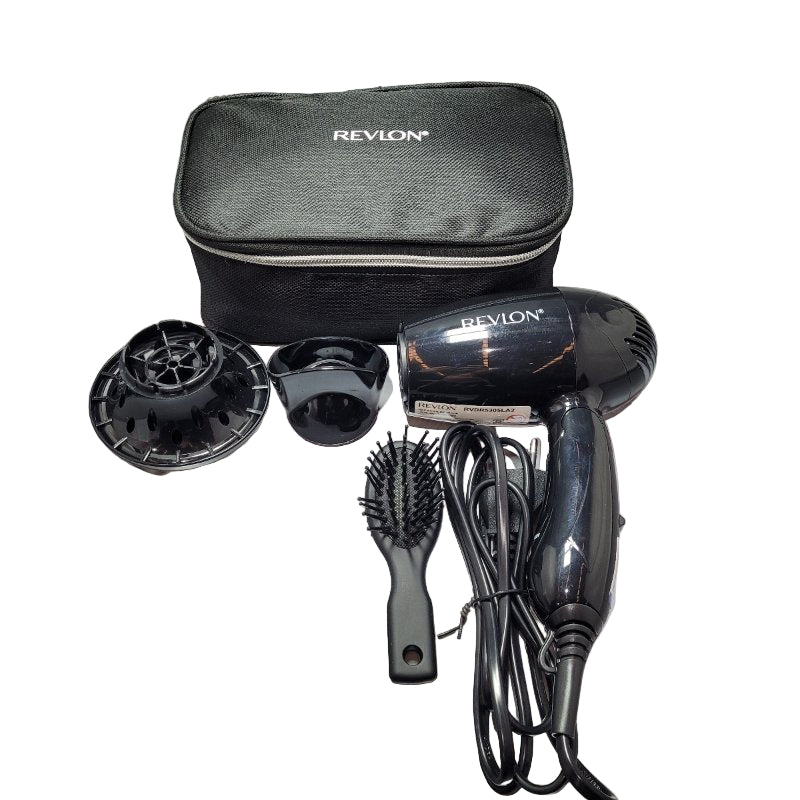 Kit De Viaje Secador De Cabello Revlon Rvdr5305la2 Negro